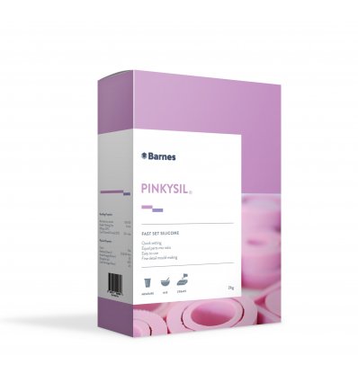 Pinkysil Fast Set Silicone 1kg kit